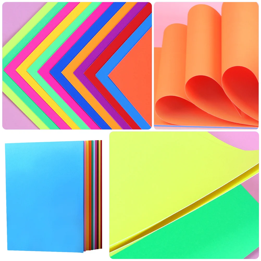 กระดาษโอริกามิสีสันสดใสสำหรับเด็ก 32 แผ่น DIY พับกระดาษสำหรับงานฝีมือ กระตุ้นการพัฒนาสมอง