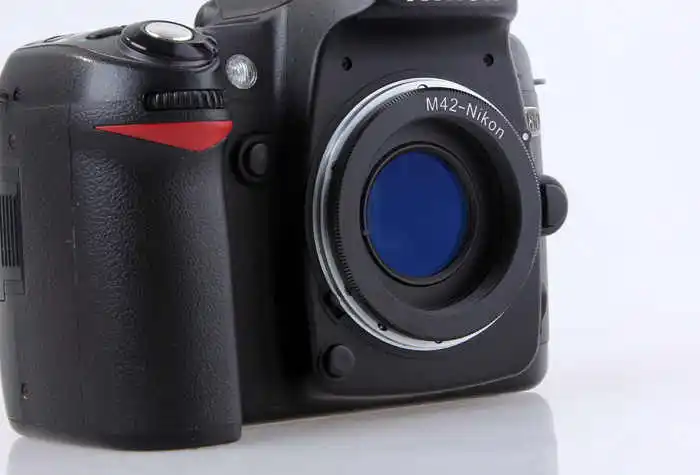 M42-Ai Adapter with Glass Focus Infinity For M42 Screw Lens to Nikon F Mount Camera SLR DSLR D90 D300s D3200 D7000 D7100