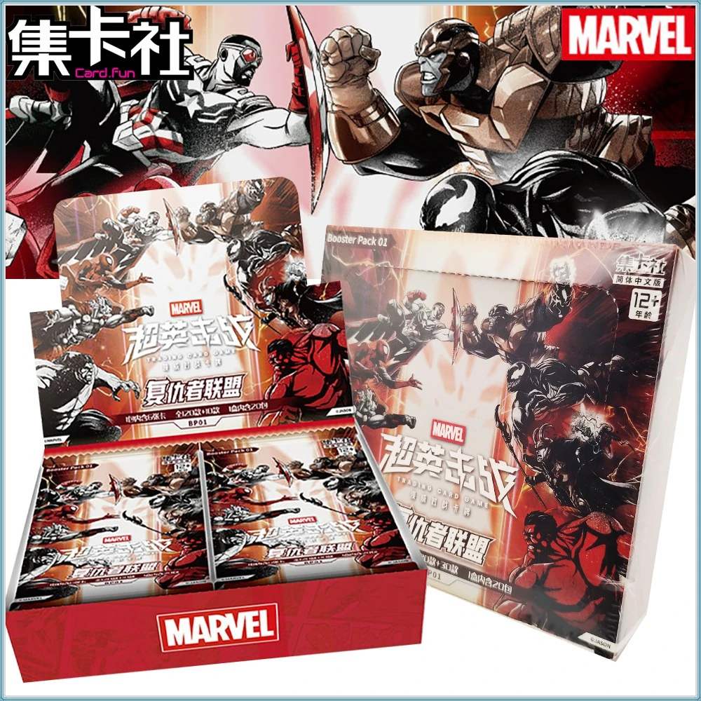 tarjetas-originales-cardfun-marvel-los-vengadores-en-idioma-chino-coleccion-tcg-de-alta-calidad-juguetes-divertidos-para-la-mesa-regalo-creativo
