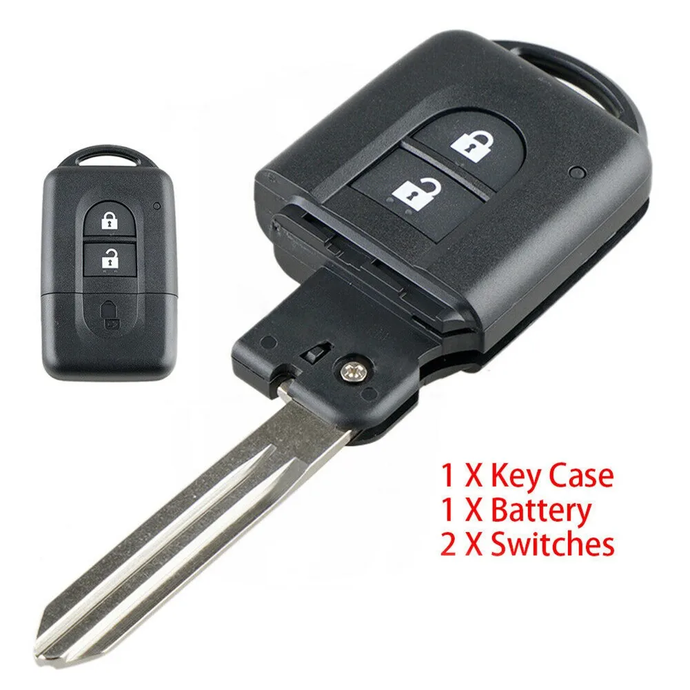 Comfortable New Practical Key Shell For Nissan Qashqai X-trail for micra Note Pathfinder Juke Remote Key  Comfortable