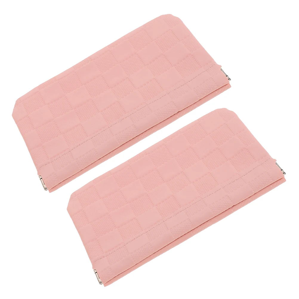 

2pcs Compact Makeup Bag For Women Small Travel Pouch Portable Lipstick Organizer Toiletry Storage Bag Multifunctional
