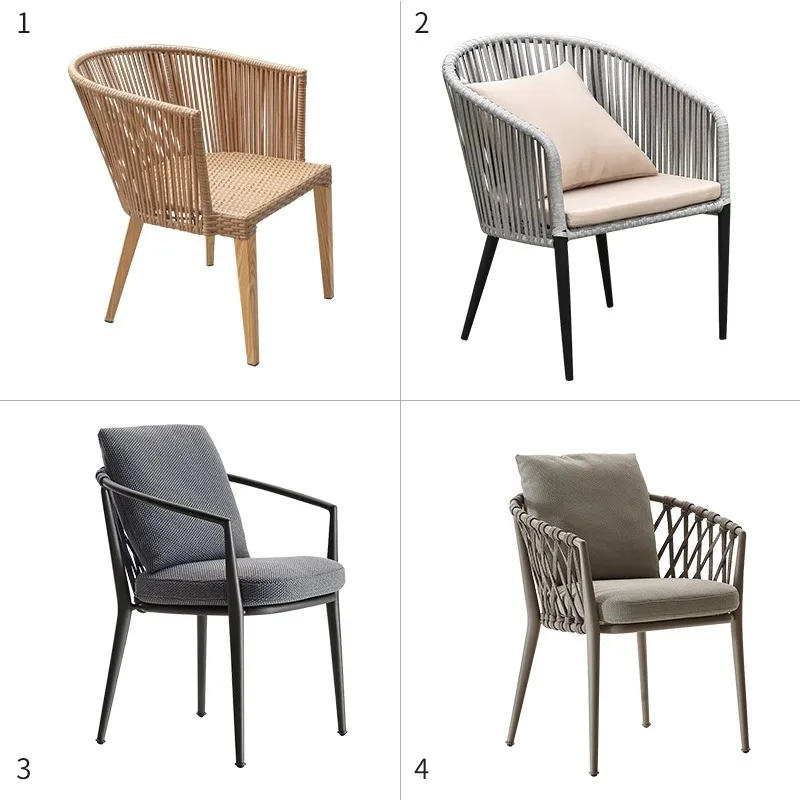 

Уличные столы и стулья, комплект из трех предметов для отдыха на двора, для отелей, вилл, балконов, гостевых домов, демонстрационных комнат, плетеная мебель