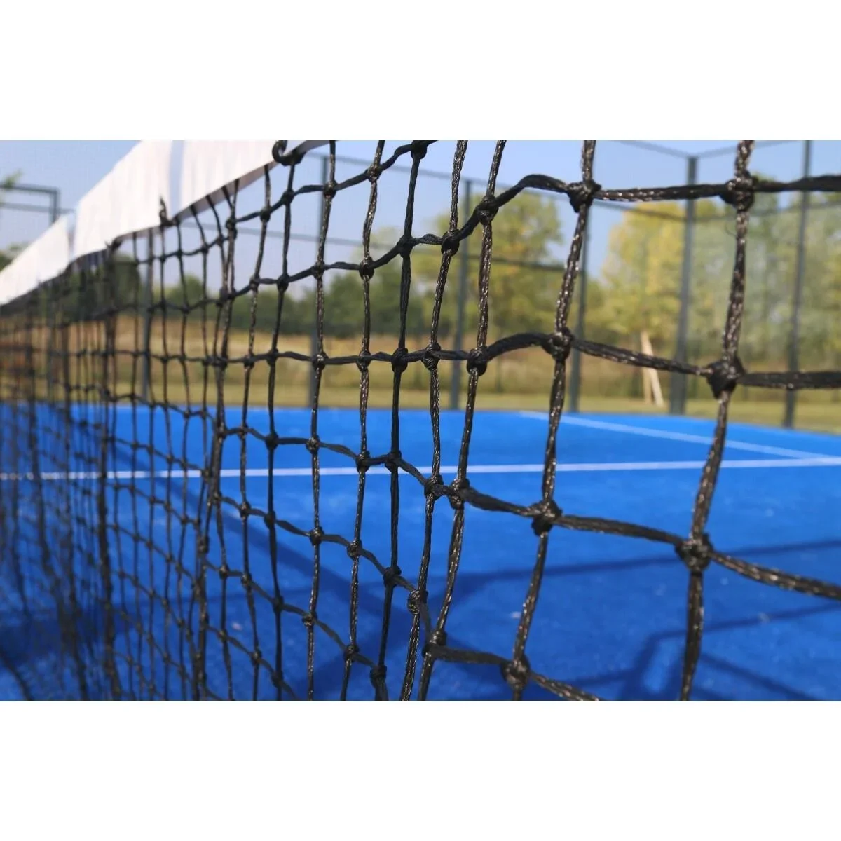 Customized Polyethylene Durable Standard Padel Tennis Court Middle Net