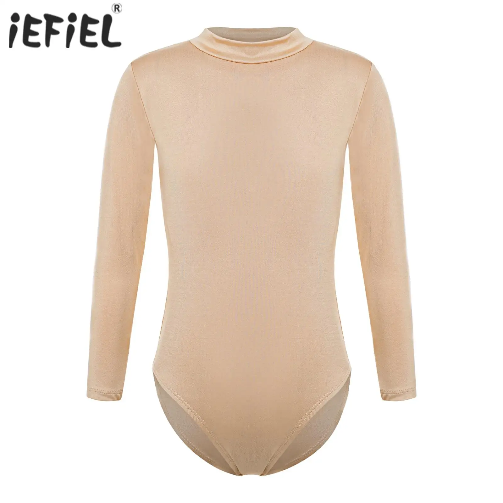 Kids Girls Nude Ballet Leotard Underwear Classic Gymnastics Workout Training Bodysuits Dance Exercise Clothes Yoga Dancewear