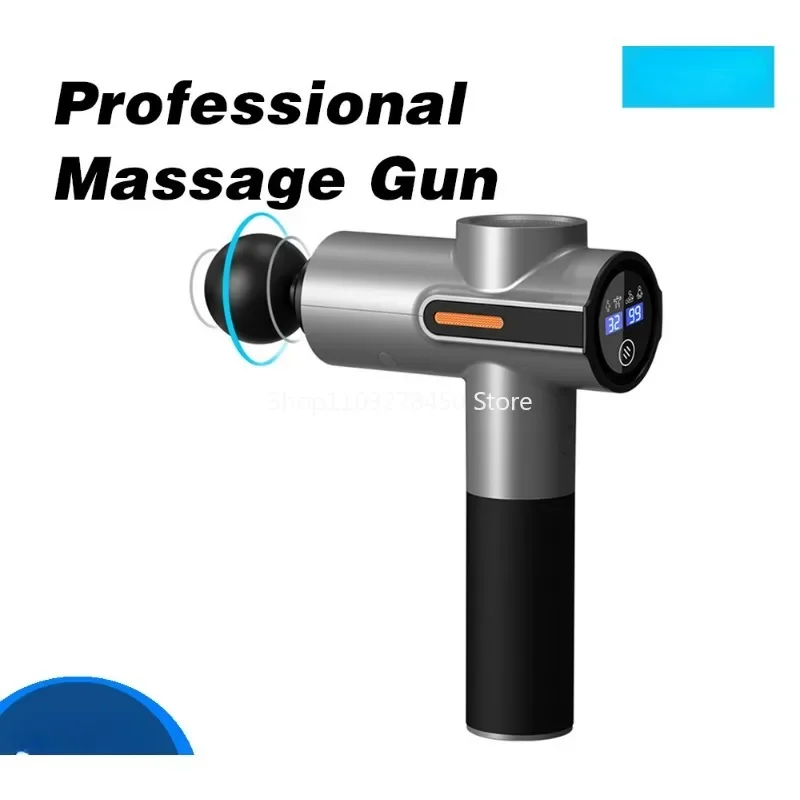 Professional Massage Gun Neck Cream Grab Massage Gun Electric Gym High Frequency Vibration Muscle Relaxation