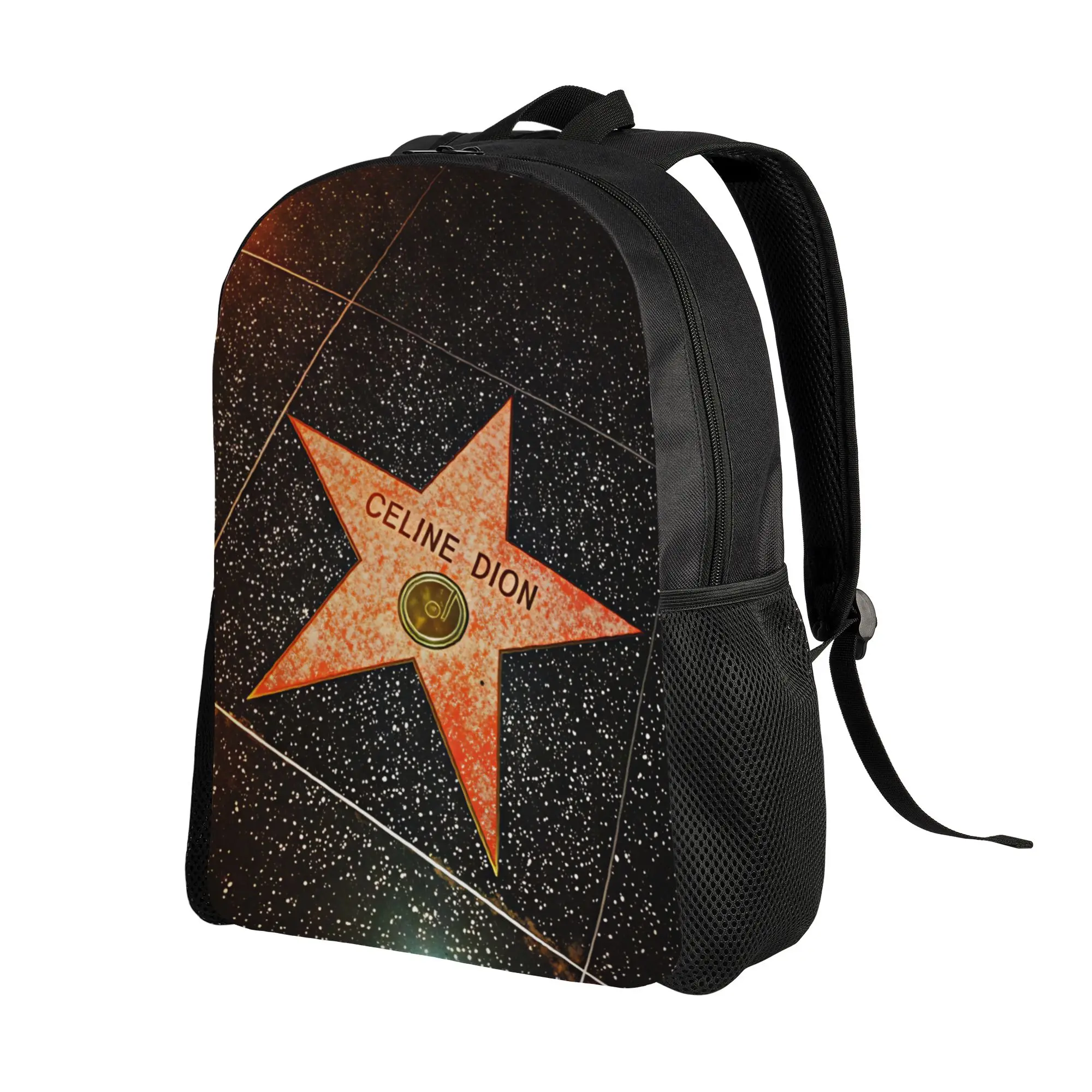 Celines Dions Paris 2026 Backpack  Style Backpacks Boy Cycling Pattern School Bags Colorful Rucksack