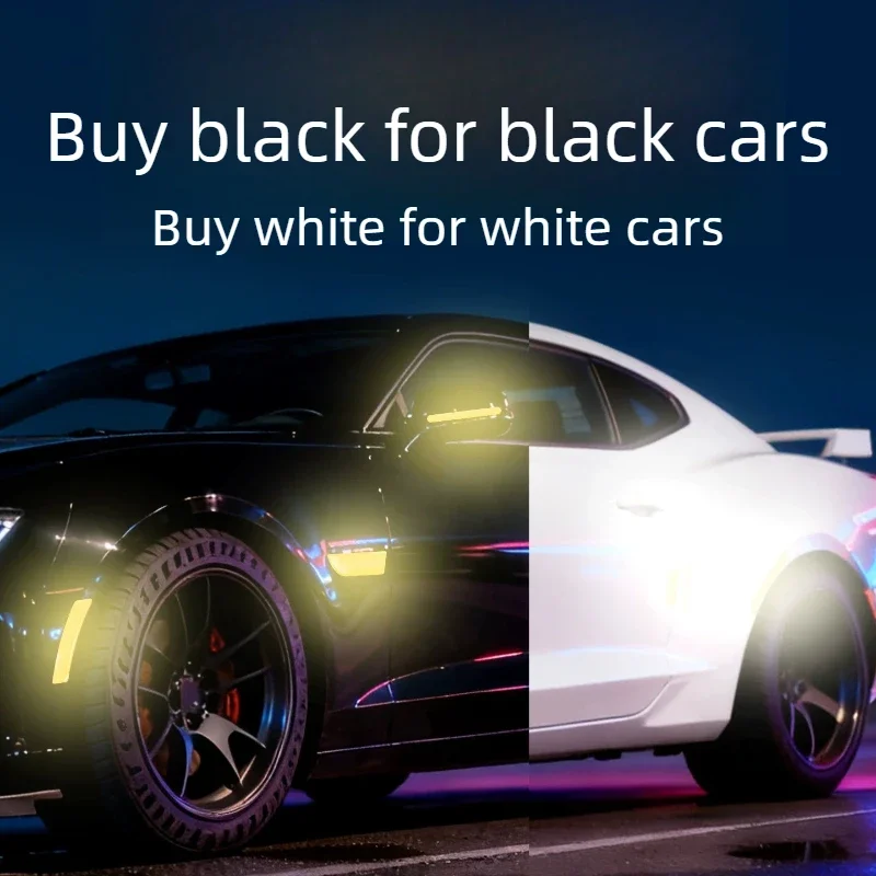FOR Specific Car Model 3M Reflective Epoxy 3D Wheel Eyebrow Sticker Anti‑Collision Waterproof Exterior Decor Accessory