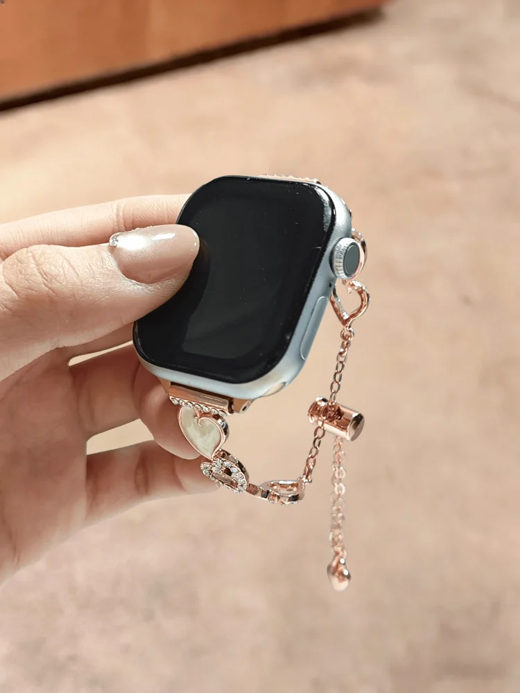 

This watch strap str Fashionable watch strap compatible with iWatch bands in sizes 38mm, 40mm, 41mm, 42mm, 44mm, 45mm, and 49mm