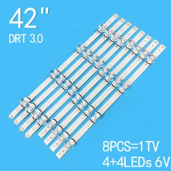 New TV Backlight led strip For LG 42LB5600 42LB5500 42LB5800 42LB6500 42LB6200