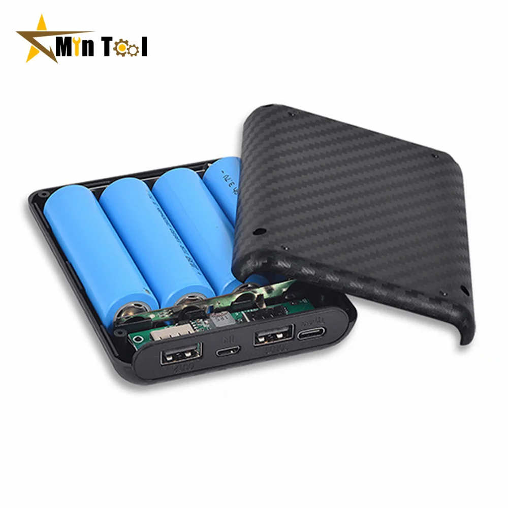 18650 Batterij Box Case Diy Power Bank Oplader Shell Oplaadcase Mini Soldeerloze Voeding