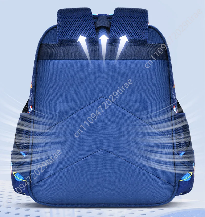 Children's Shoulder Bag Kid Backpack Cartoon 3D Stereoscopic Astronaut Little Boy Dream Schoolbag Waterproof Elementary School