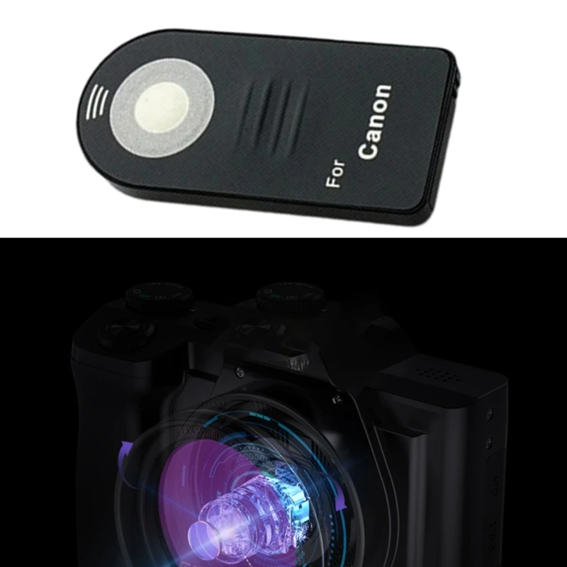 RC-6 Wireless Remote Control Shutter Release For Canon 7D 6D 5D Mark II III 450D 500D 550D 600D 650D 700 QXNF