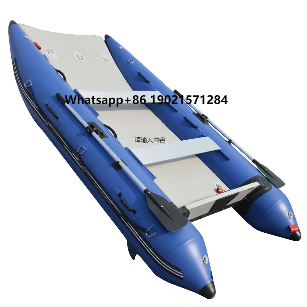 

380 cm Inflatable Boat Catamaran Boat Type 12.5 Feet 6 Person PVC Manufacturer China