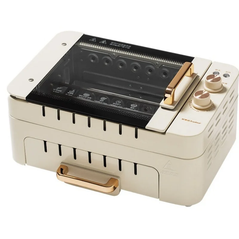 شواية كهربائية متعددة الوظائف لطهي المطبخ والحفلات \ الخبز \ آلة شواء الذكية 2 في 1