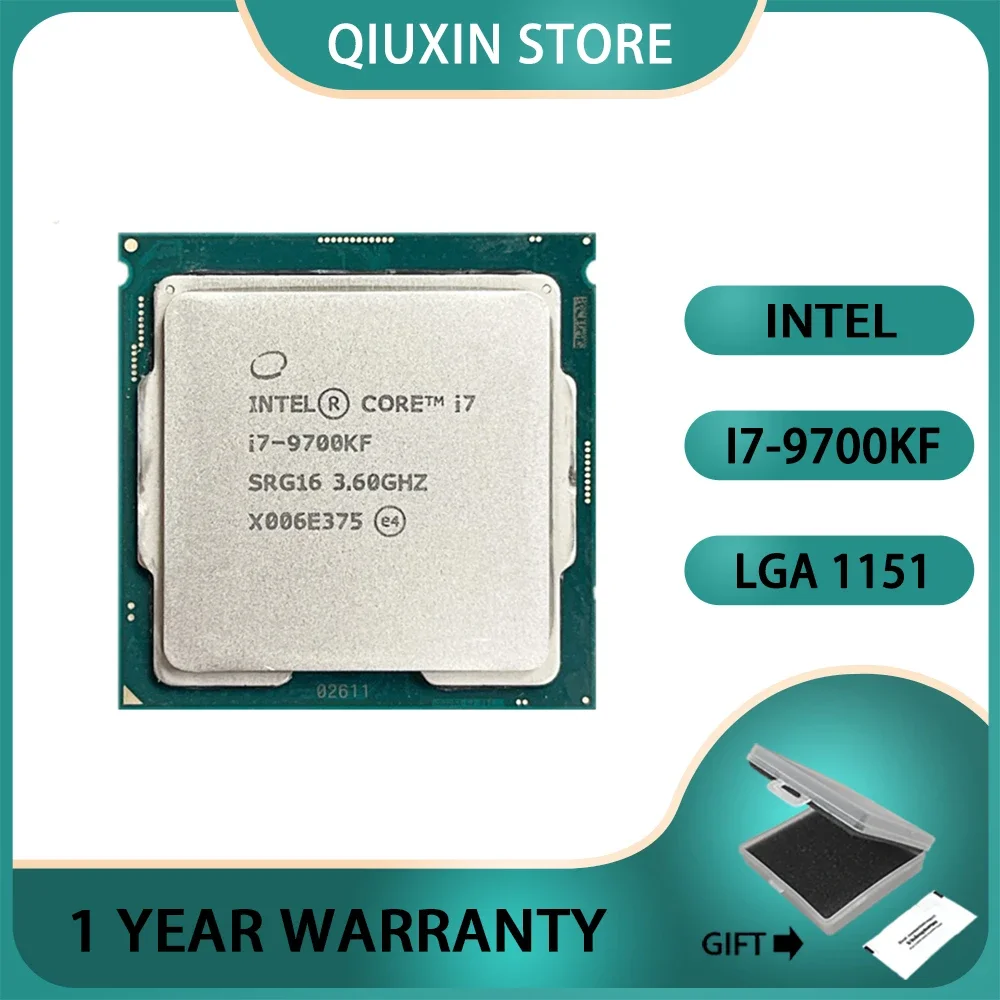 

Core i7-9700KF CPU 3.6 GHz Eight-Core Eight-Thread LGA 1151 i7 9700KF Processor 12M 95W PC Desktop