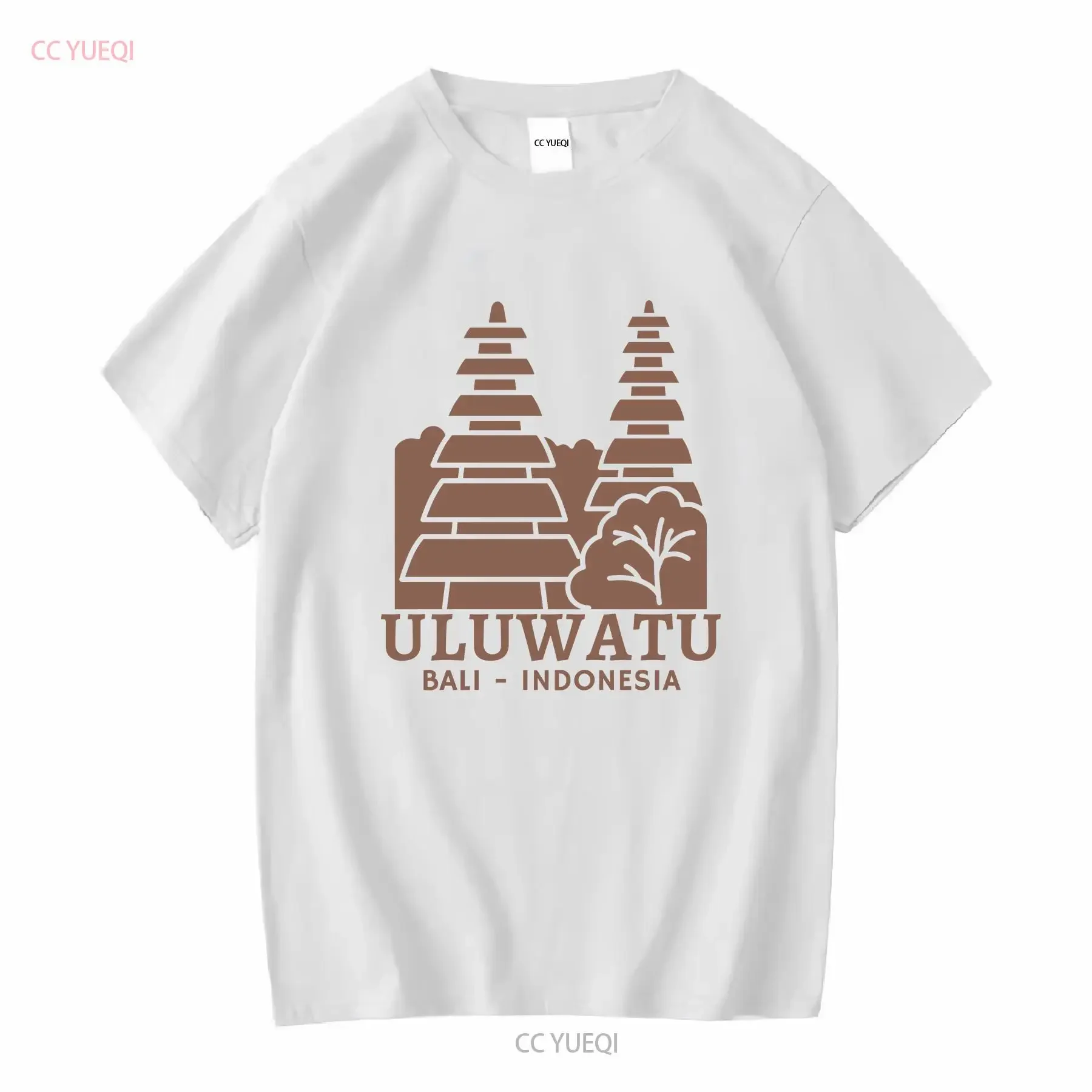 Uluwatu T shirt Bali Indonesia Souvenir Balinese for Surfer Indonesian Surf and Temples long or short sleeves vintage Washed view 3