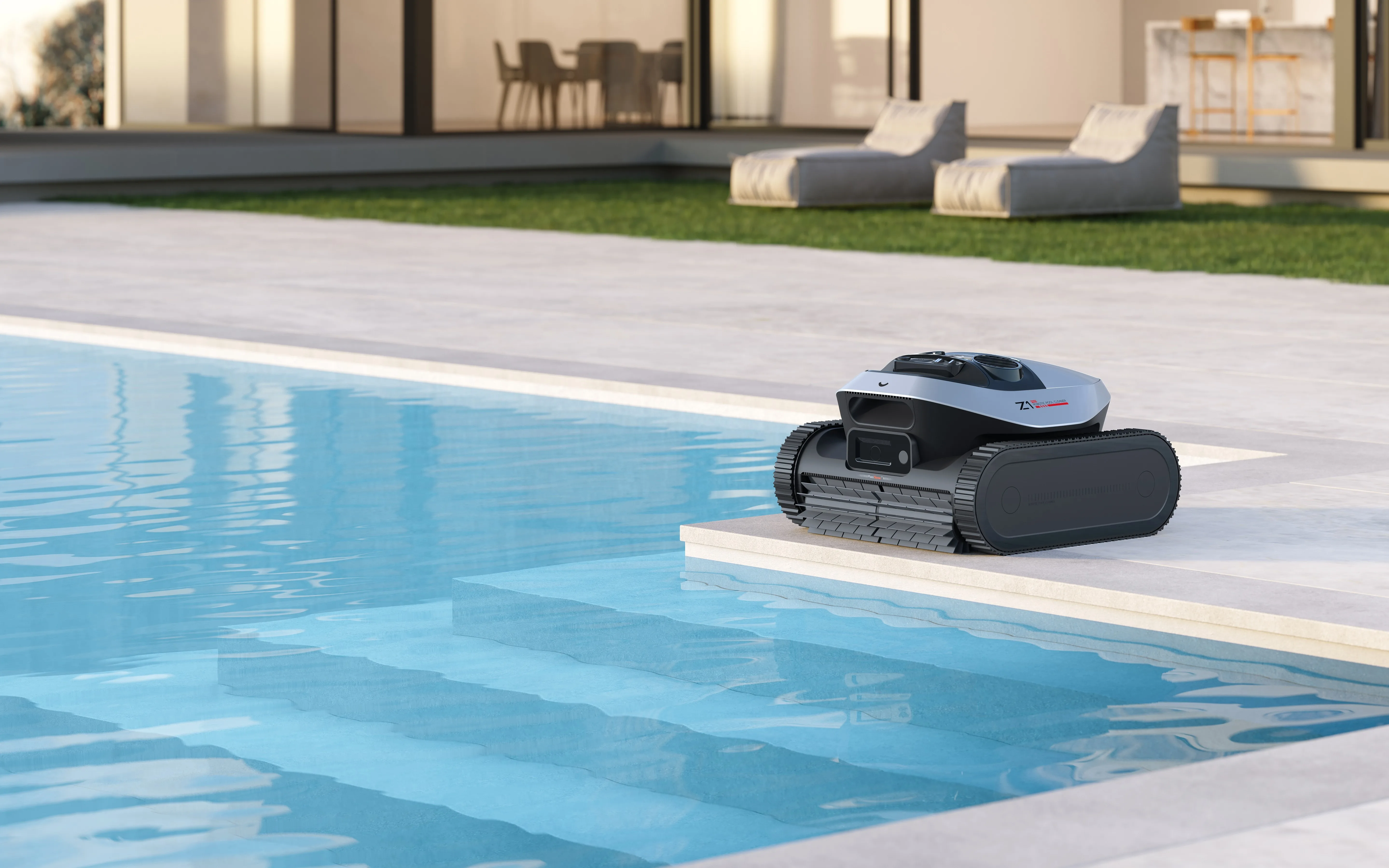 무선 수영장 청소 로봇, 8000GPH 흡입력 자동 진 - Pool Robot Cleaner Cordless 리뷰 및 가격