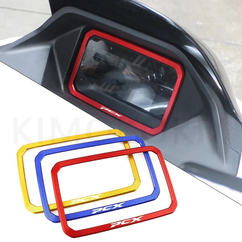 ใหม่สำหรับ Honda PCX160 PCX 160 2025 อุปกรณ์ตกแต่งรถจักรยานยนต์ CNC ฝาครอบหน้าปัดมาตรวัด ป้องกันหน้าจอ