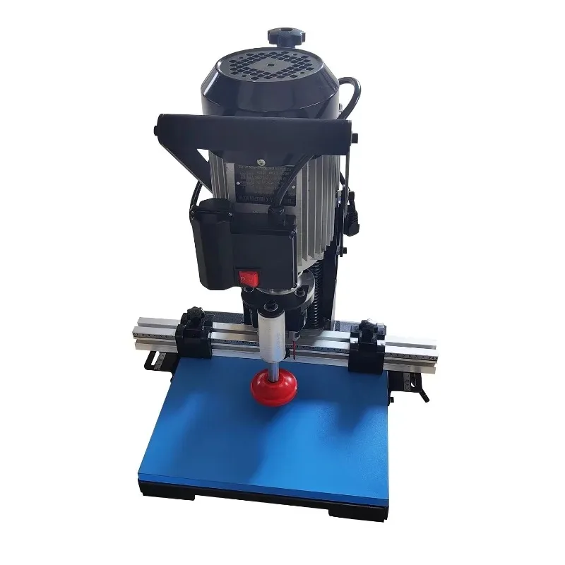 Small Mini Port   le 25kg Manual Hinge Boring Drilling Machine for Door C   inet      Hole Working