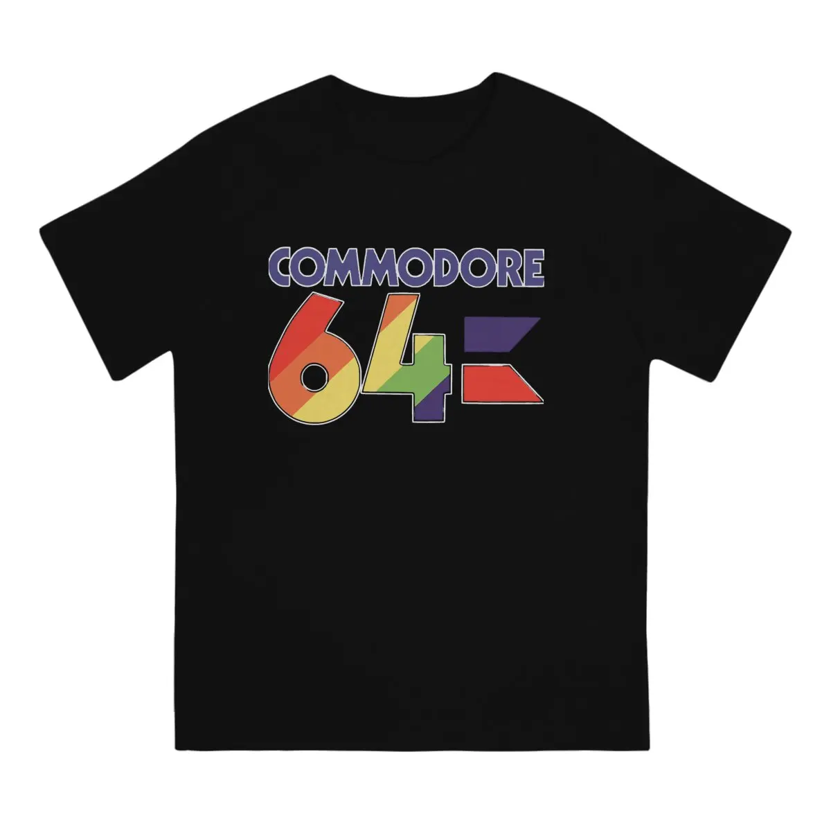 Commodore 64 Computer Original TShirts Colorful Distinctive Men's T Shirt Hipster Clothing Size S-6XL