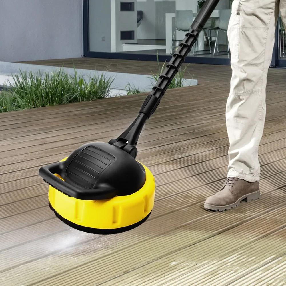 Pressure Washer Multi-Surface Floor Surface Cleaner Rotary Brush Cleaner Floor Cleaning Tool for Karcher Cleaner Attachment