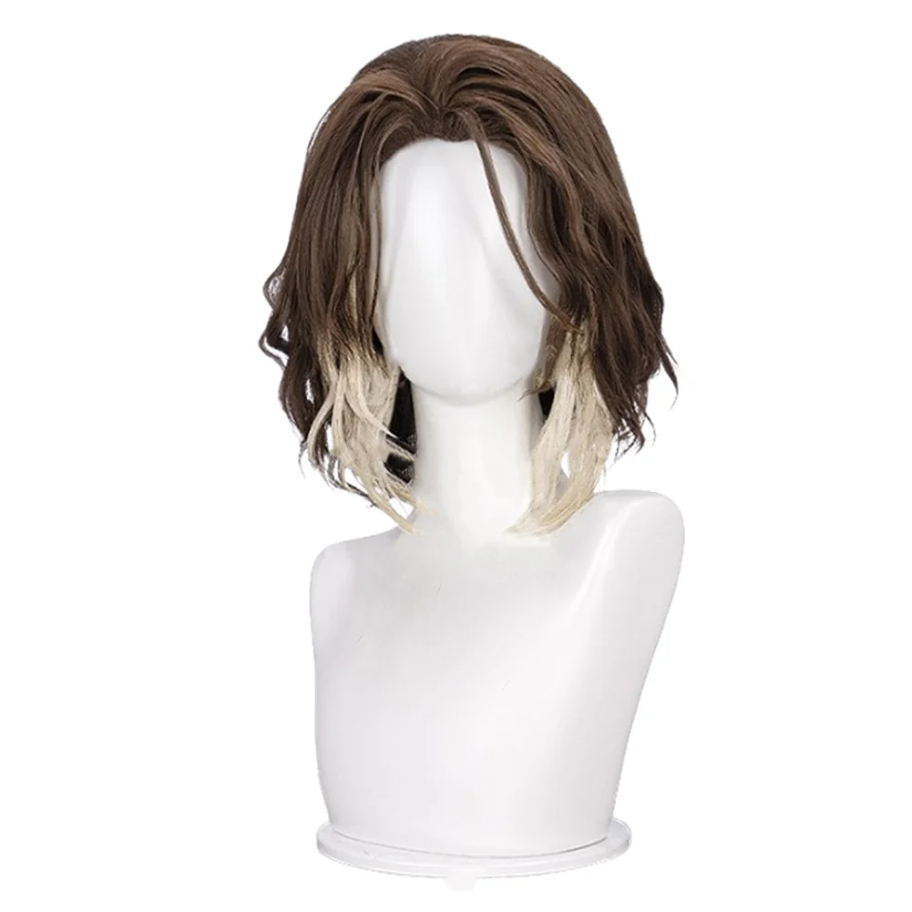 2024 Gioco LoL TV 2 Arcane Viktor Parrucche Cosplay Accessori per costumi Uomini adulti Abiti Travestimento maschile Prop Capelli Carnevale di Halloween