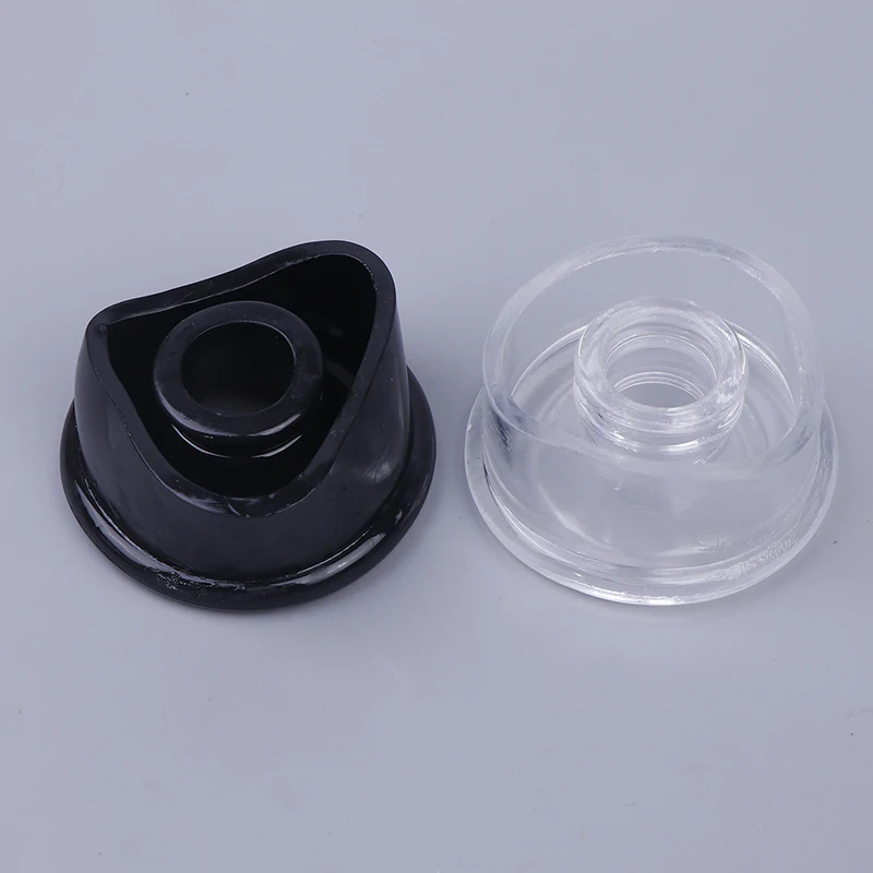 【F】1PC Clear/Black Universal Precision Comfort Cylinder Seal Sleeve Silicone Replacement Silicone Ring