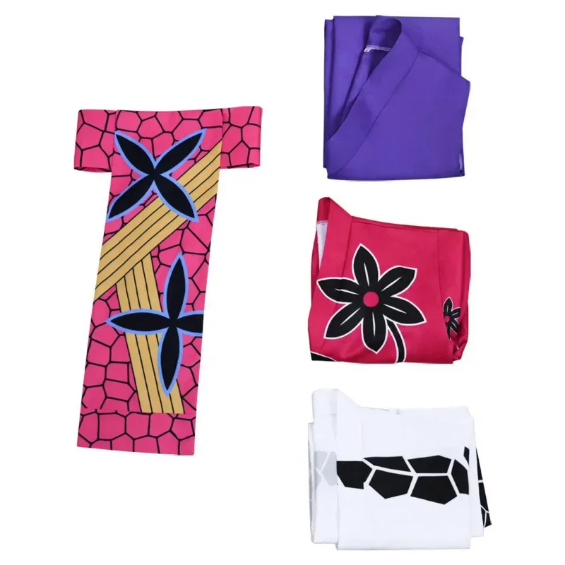 Anime Demon Slayer Kimetsu No Yaiba daki Cosplay disfraz juego Kimono ropa M17