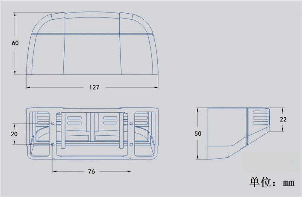 Scale 1/14 Air Conditioning Model for Tamiya Tractor Trucks Container MAN TGX FH16 56375 R730 770s 56368 Actros RC Truck 1 14