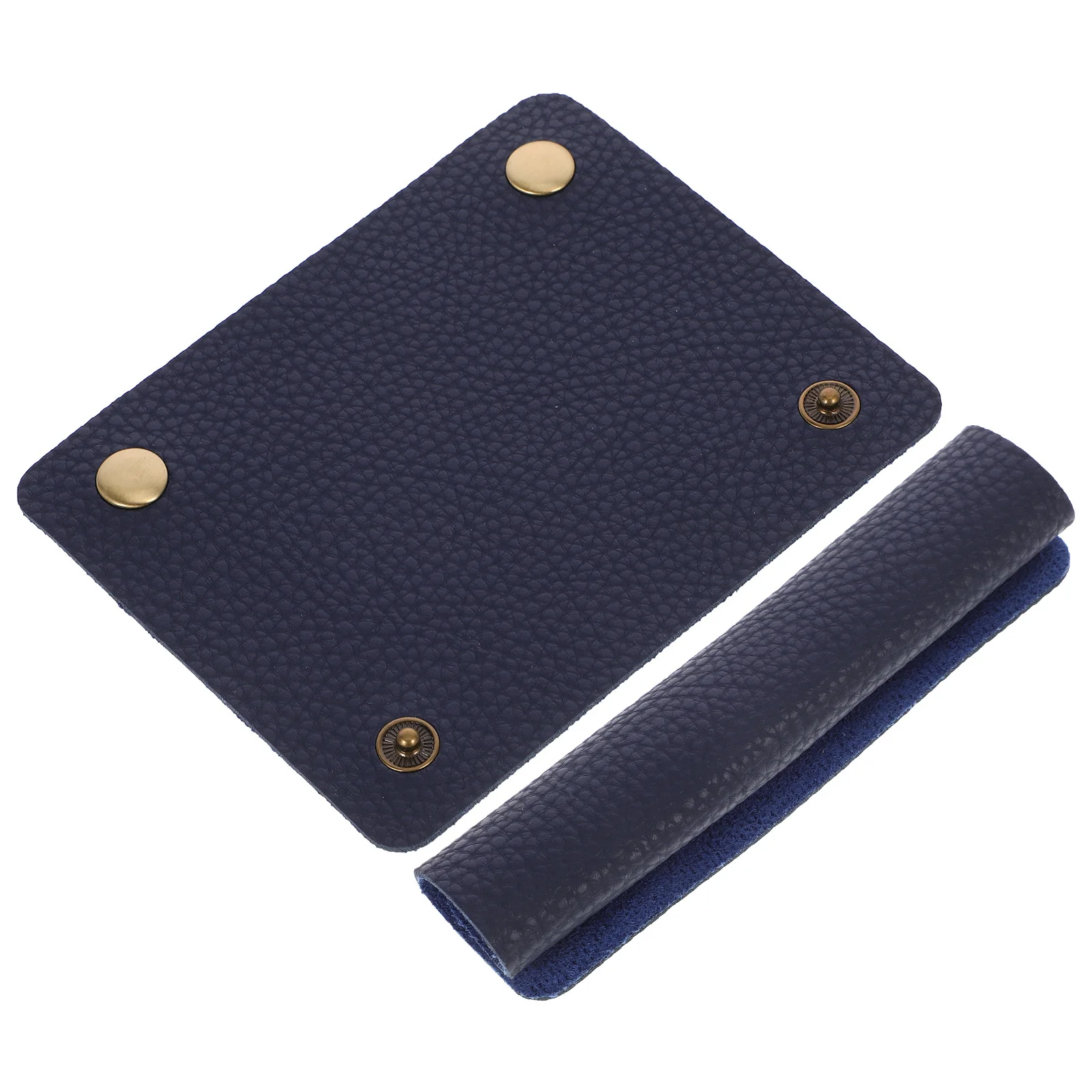 2pcs Handle Wrap Pu Bag Handle Cover Replacement Accessory For Handbag Luggage Strap Decorative Sleeve Teaching