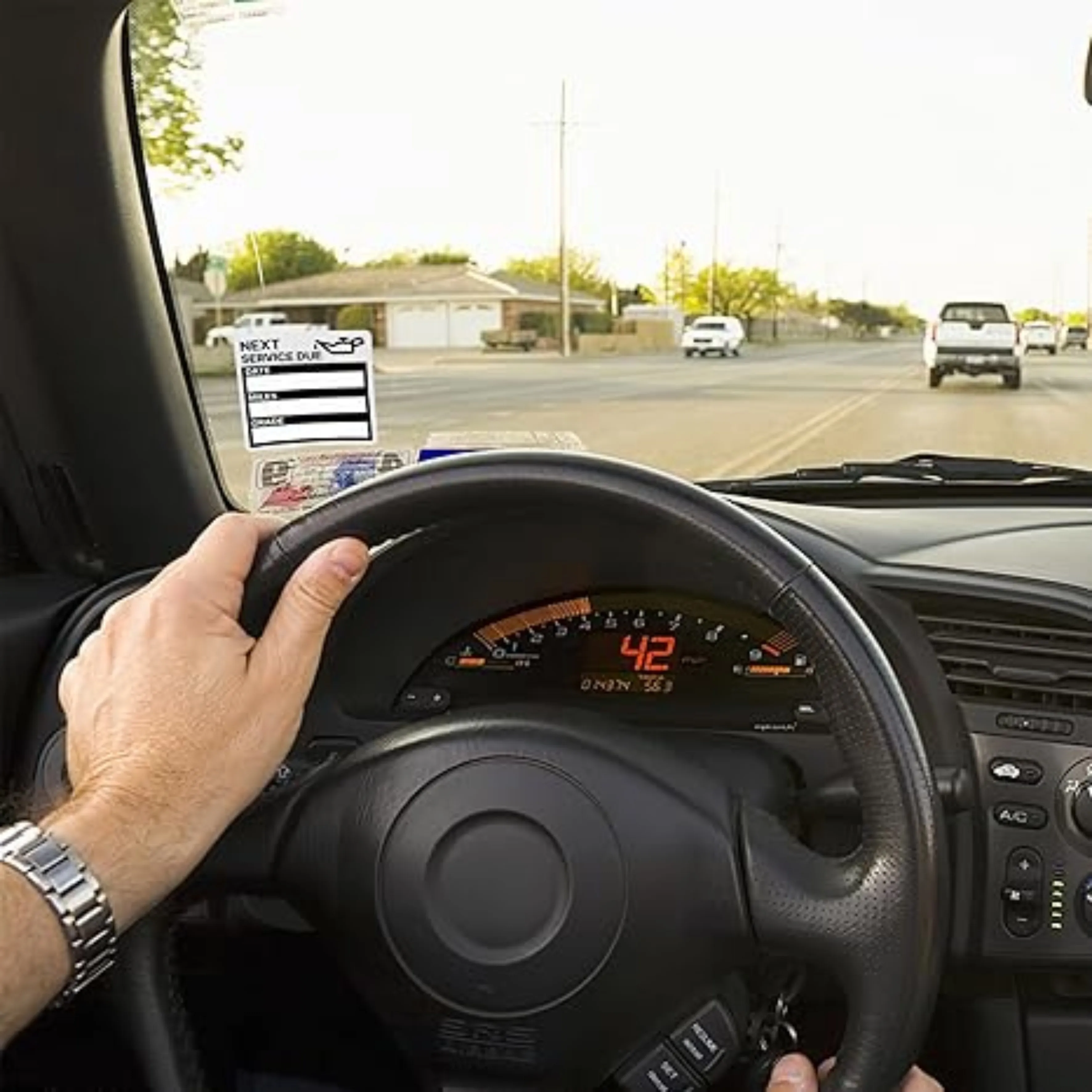 300 ملصق تغيير الزيت، ملصقات الخدمة، ملصقات تذكير الخدمة التالية، سهل الكتابة، سهل التقشير، بدون بقايا