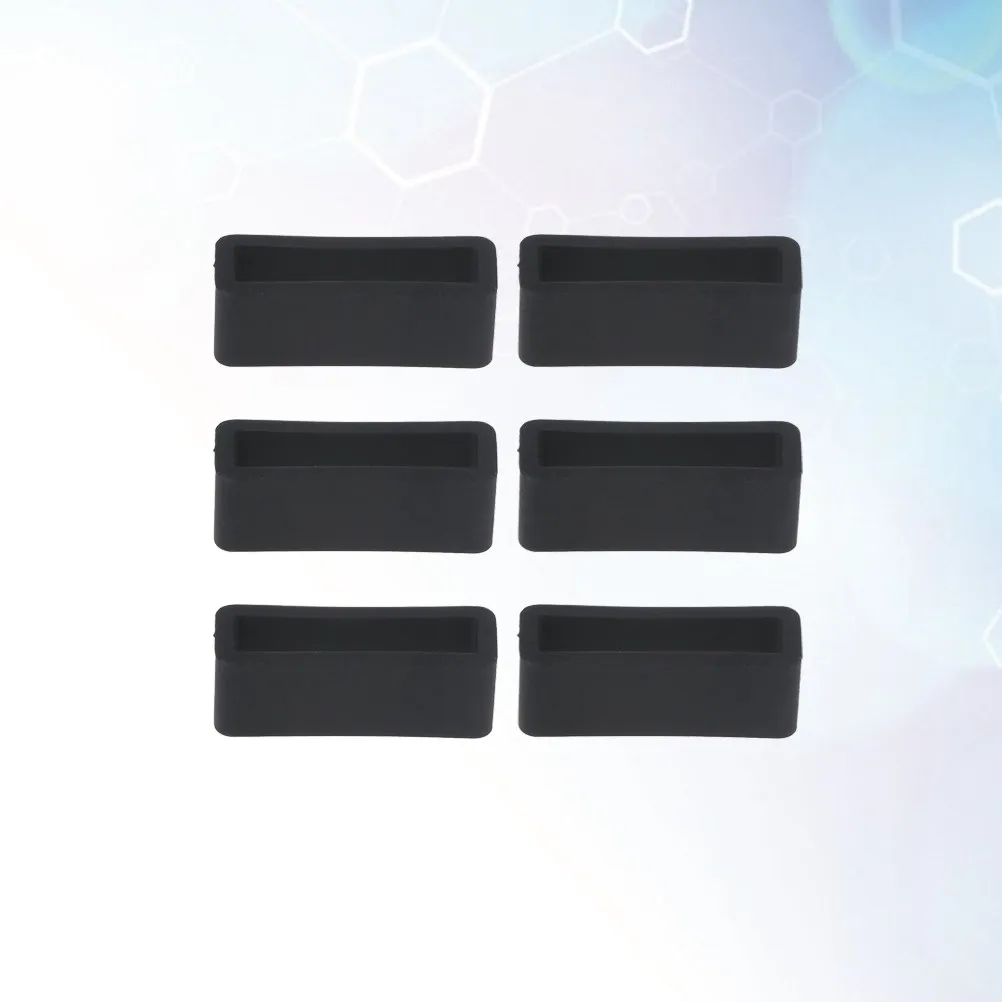 10Pcs Silicone Resistant Watch Band Replacement Watch Accessory Retaining 20MM Wristwatches
