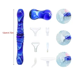 1Set 5D DIY Diamond Painting Resin Tools Set Holder Diamond Embroidery Cross Stitch Accessories Pen Set Diamond Mosaic Paint Art