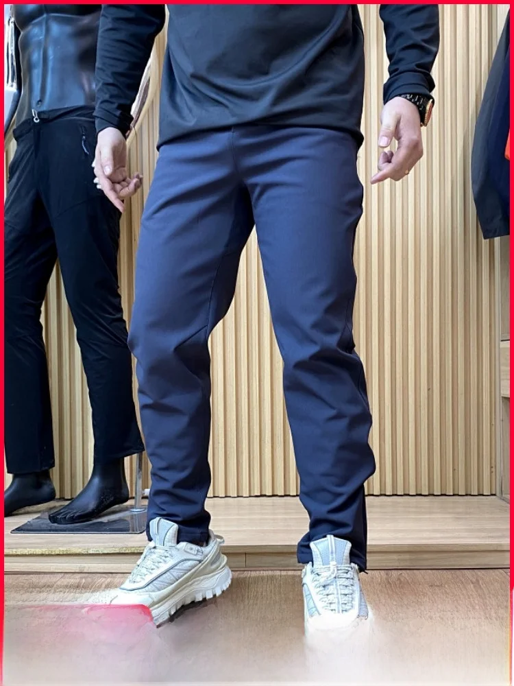 

Function Series 3D Tailoring Outdoor Men's Casual Pants Spring Hiking Sports Zipper Cuff Breathable Comfortable Nylon Trousers