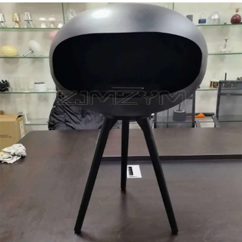 Freestanding Fireplace Real Fire Heater Indoor Outdoor Decorative Bio Alcohol Fireplace Easy to Move and Place Freely view 3
