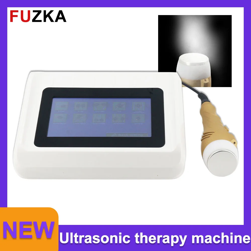 Ultrasonic Therapy Machine For Pain Relief Ultrasound Physiotherapy Massage Device Touch Control Personal Care