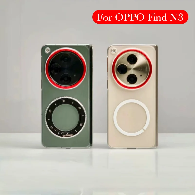 

Original Magnetic Case For OPPO Find N3 Wireless Charging Back Cover Shell
