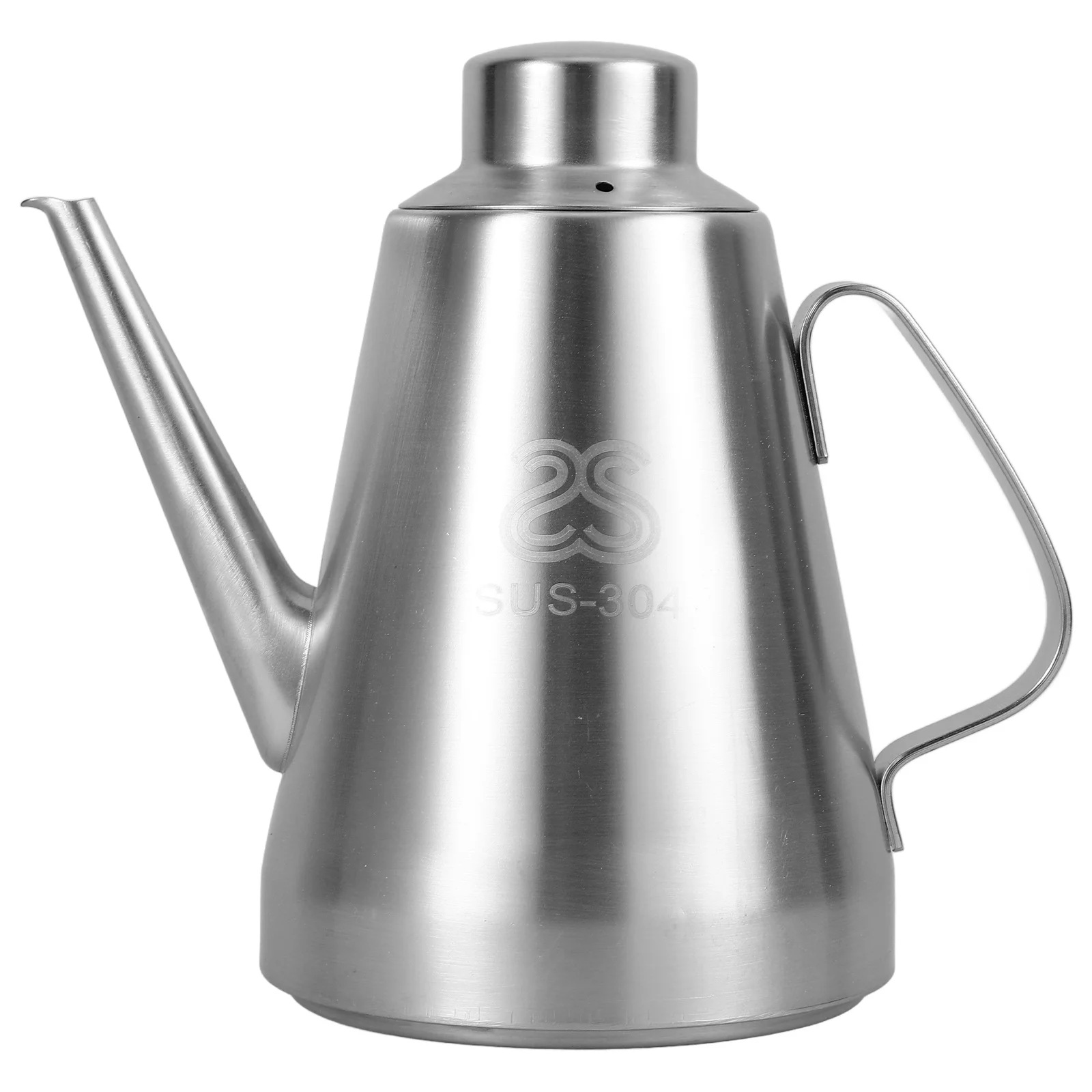 

Stainless Steel Oil Bottle Teapot Kettle Dispenser Sauce Vinegar Container Cooking