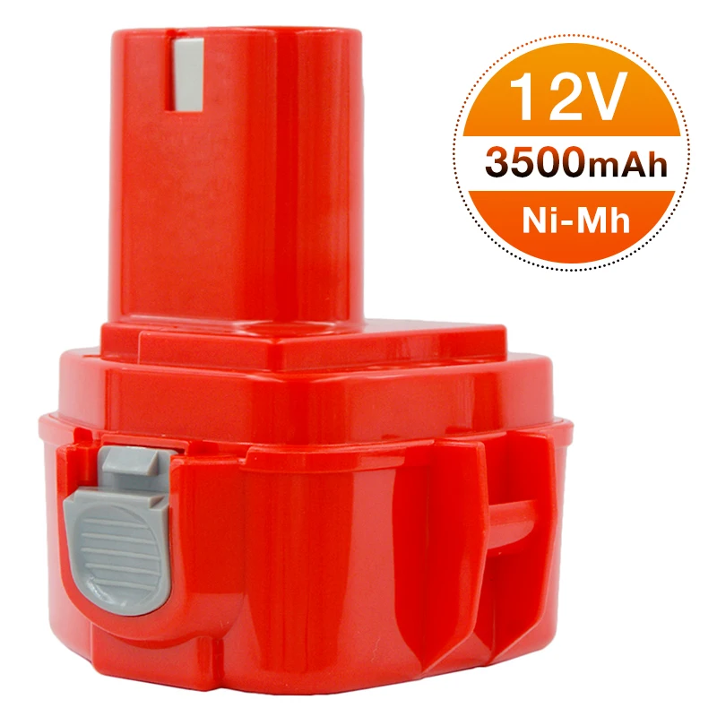 PA12 1220 1233 1234 1235 12V 3500mAh Ni-MH Rechargeable Battery for Makita Screwdriver 6270D 6271D 6227D 6317D 8270D 1050D 4013D