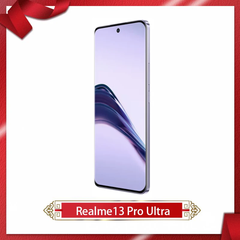 هاتف محمول Realme 13 Pro Ultra 5G جديد بشاشة 6.7 بوصة OLED Snapdragon7s Gen2 5200 Mah 45W كاميرا فائقة الشحن 50 ميجابكسل NFC OTA