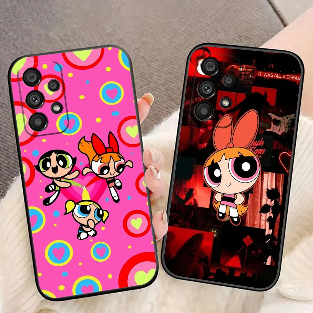

Lovely The P-Powerpuff Girls Phone Case For Samsung A14 A15 A16 A22 A23 A26 A32 A35 A36 A51 A52 A53 A54 A55 A56 A71 A72 A73 Case