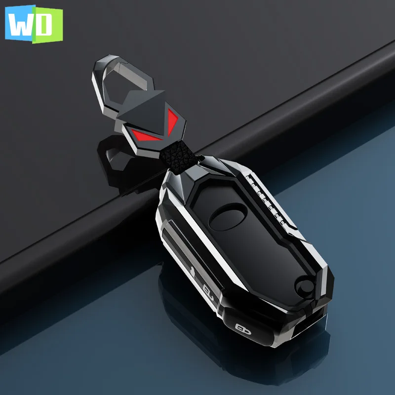 

3 Buttons Alloy Car Key Case Cover For KIA Sportage R Stinger GT Sorento Ceed CD Cerato Forte 2018 2019 Protector Accessories