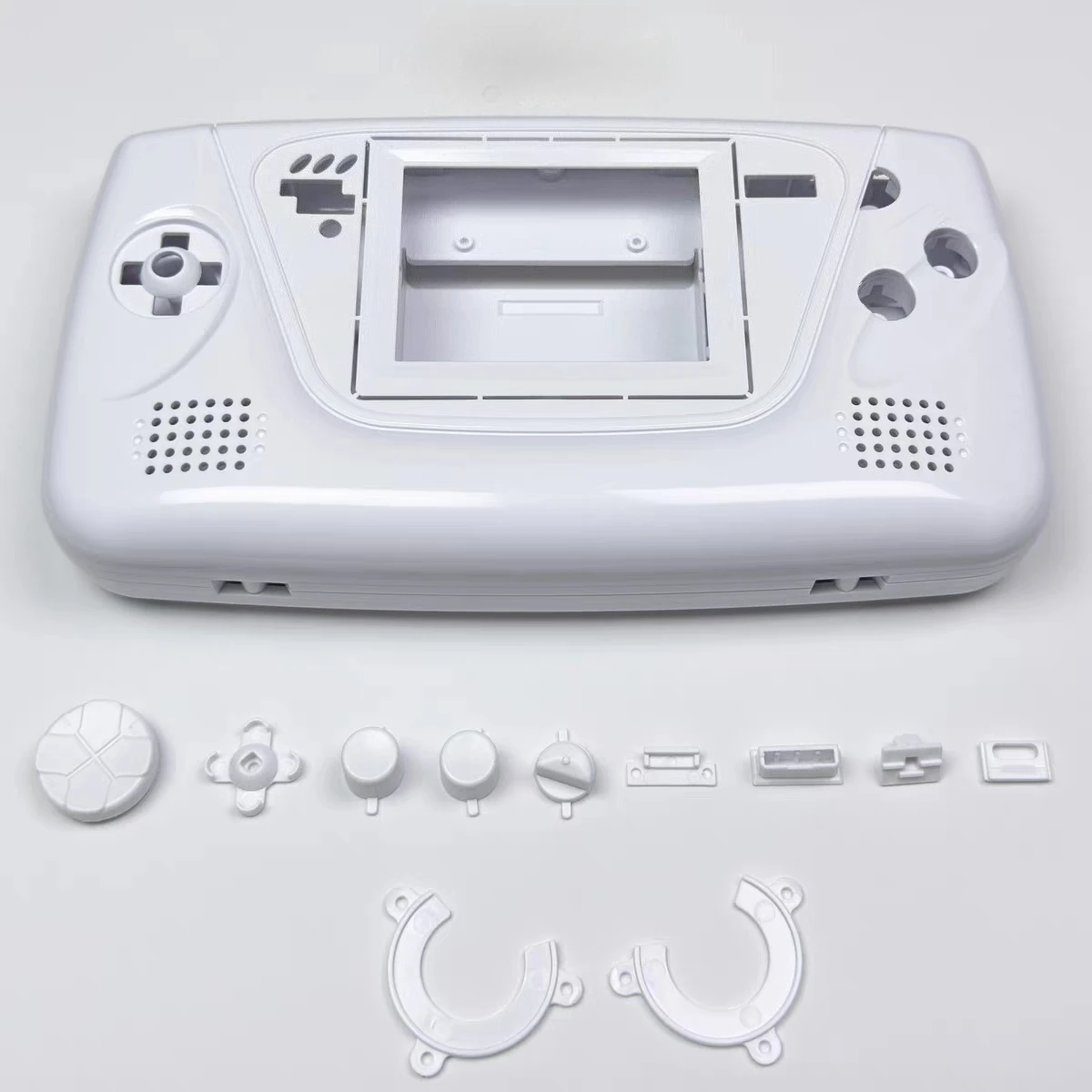 Premium Game Gear GG Replacement Shell IPS Ready No Cutting Is Compatible with Original Screen Installation and Supports USB-C