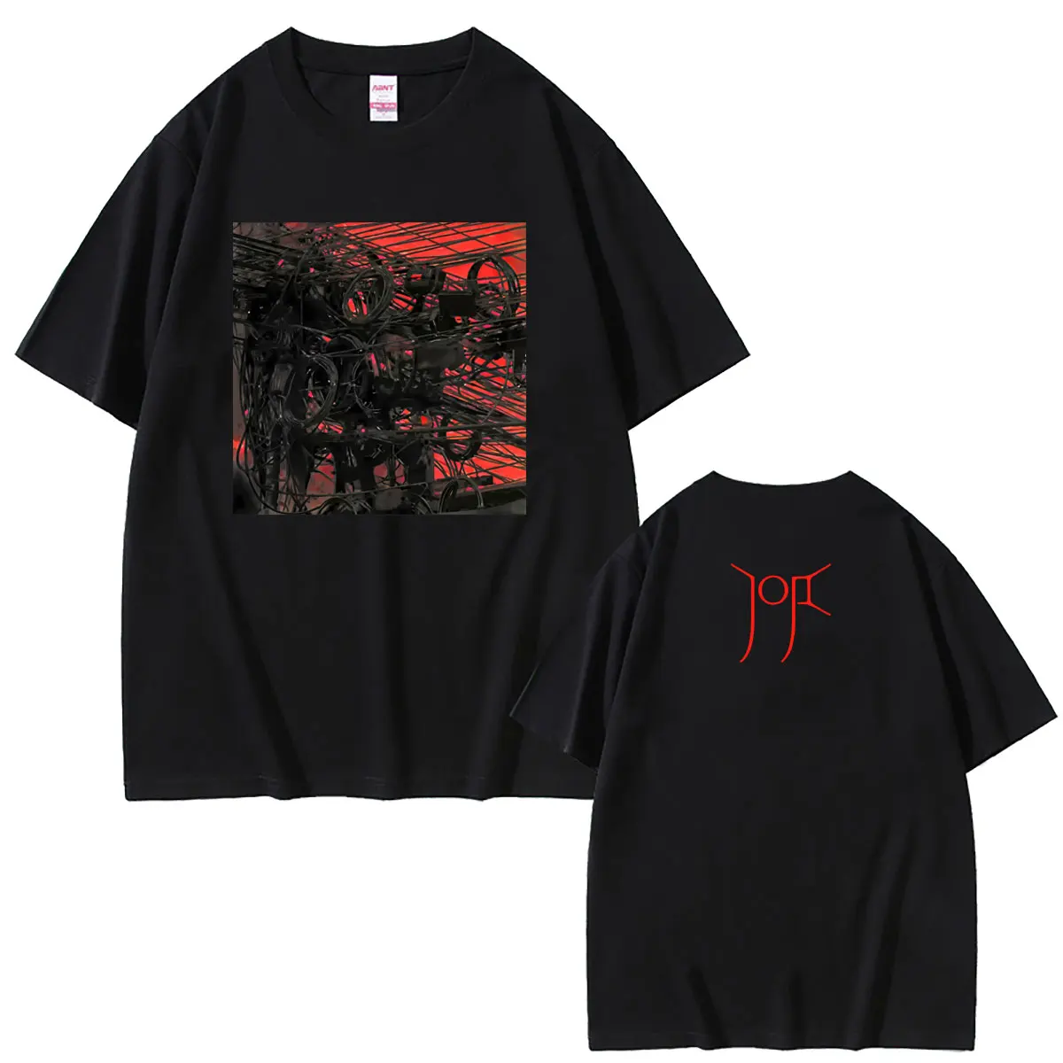 Singer Joji Pixelated Kisses Album Graphic T Shirts Men Women Casual Cotton T-shirt Men's Hip Hop Rock Punk Oversized T-shirts