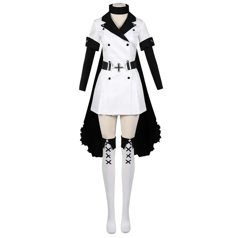 Anime Life Akame Ga Kill Esdeath Cosplay Costume Wig Hat Manga Empire General Uniform Socks Esdeath Empire white uniform Outfits