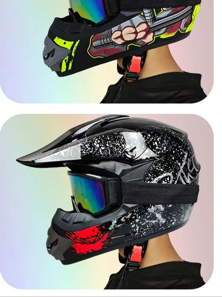 AliExpress NONE protective visor mouth and nose pinlock Full face motor bike helmet mountain bike helmet