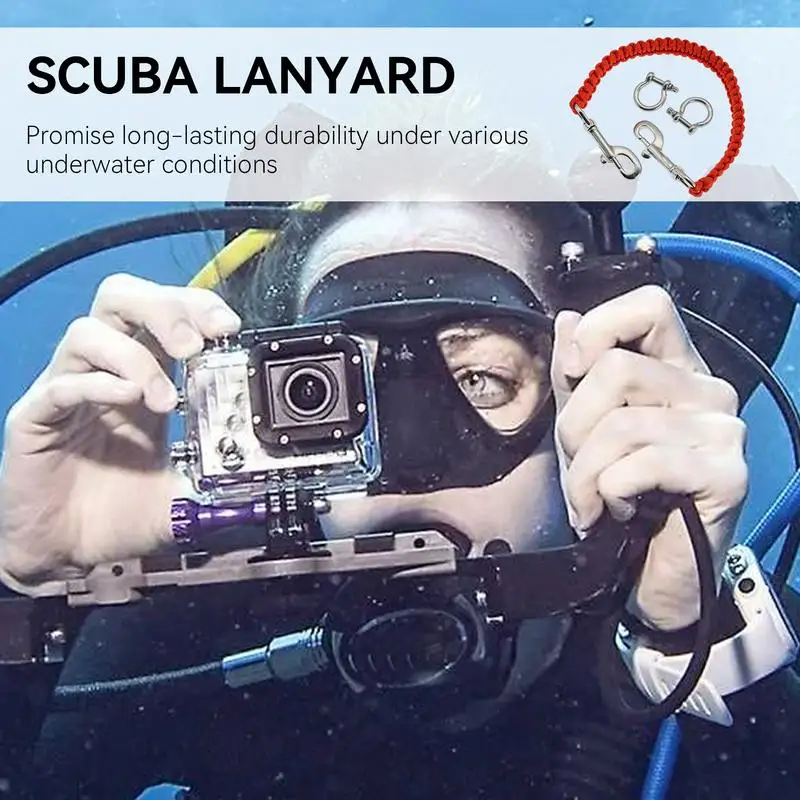 Camera Lanyard Diving Flexible Abrasion-Resistant Diving & Snorkeling Camera & Camcorder Straps With Soft Handle For Underwater