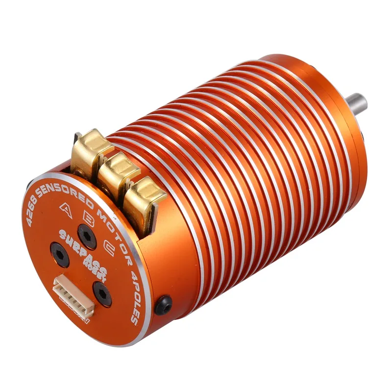 4274 2000KV 4 Poles Sensored Brushless Motor For RC 1/8 Truck Car