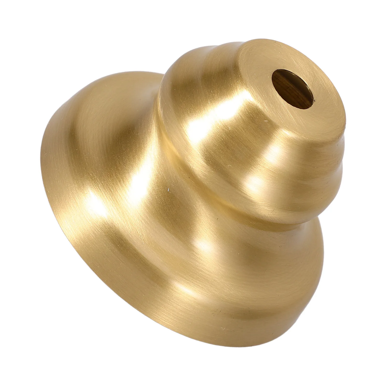 Pure Copper Lamp Cup Accessory Sturdy Light Socket Holder Finial For Table Floor Lamp Replacement Modern Fixture Part