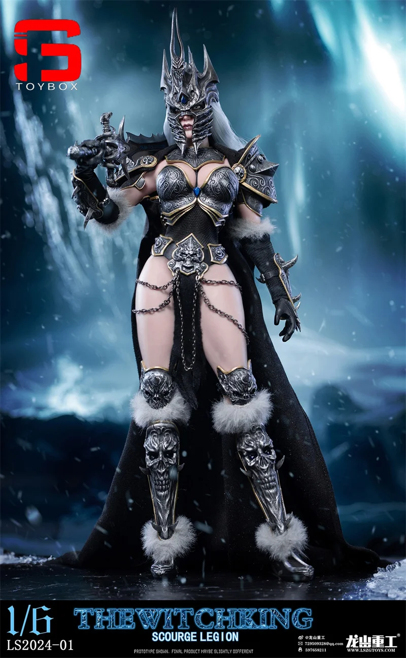 【2024 Q4】Longshan Heavy Industry LS2024-01 1/6 Witch King Movable Eyes Action Figure 12'' Female Soldier Figurine Model Toy